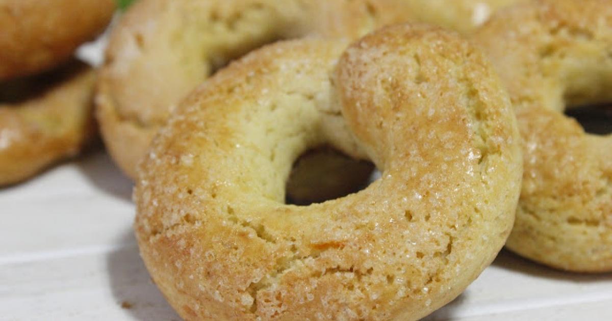 Rosquillas de naranja al horno Postres Fáciles y Ricos