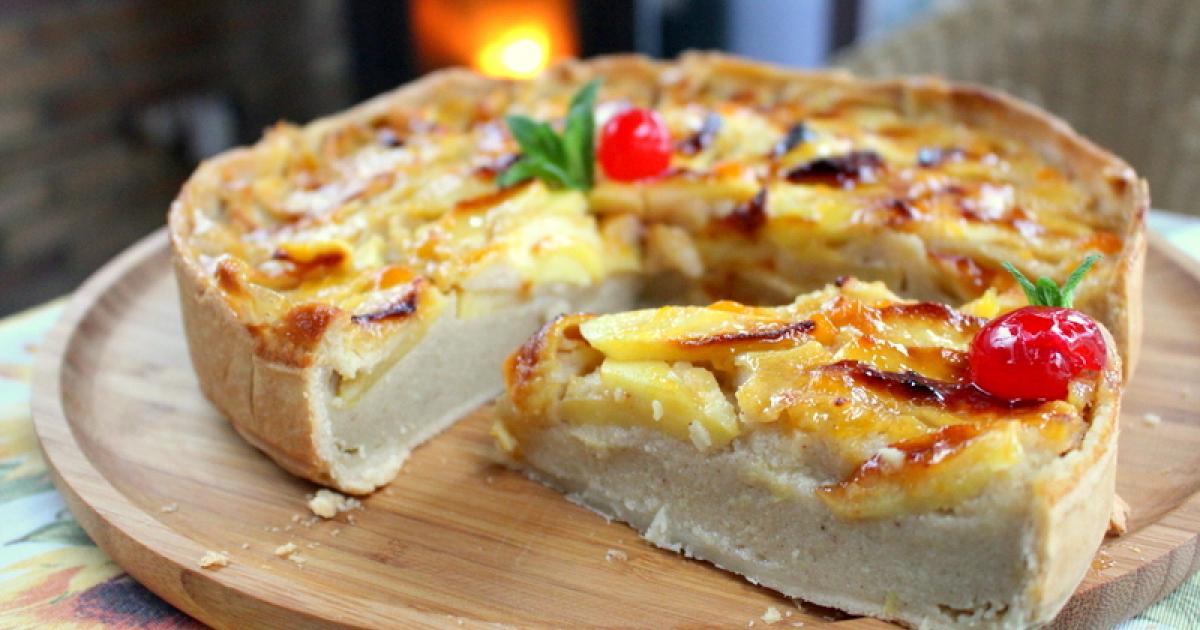 Tarta De Manzana Casera Receta Muy Facil | Postres Fáciles Y Ricos