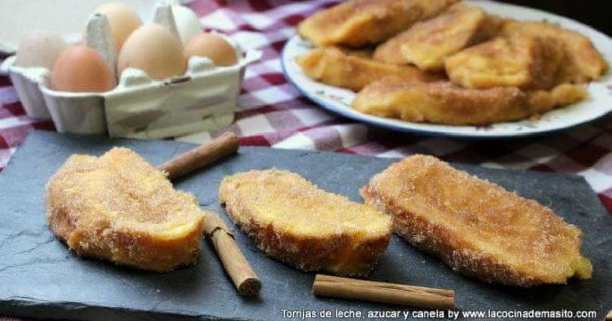 Torrijas De Azúcar Y Canela | Postres Fáciles Y Ricos